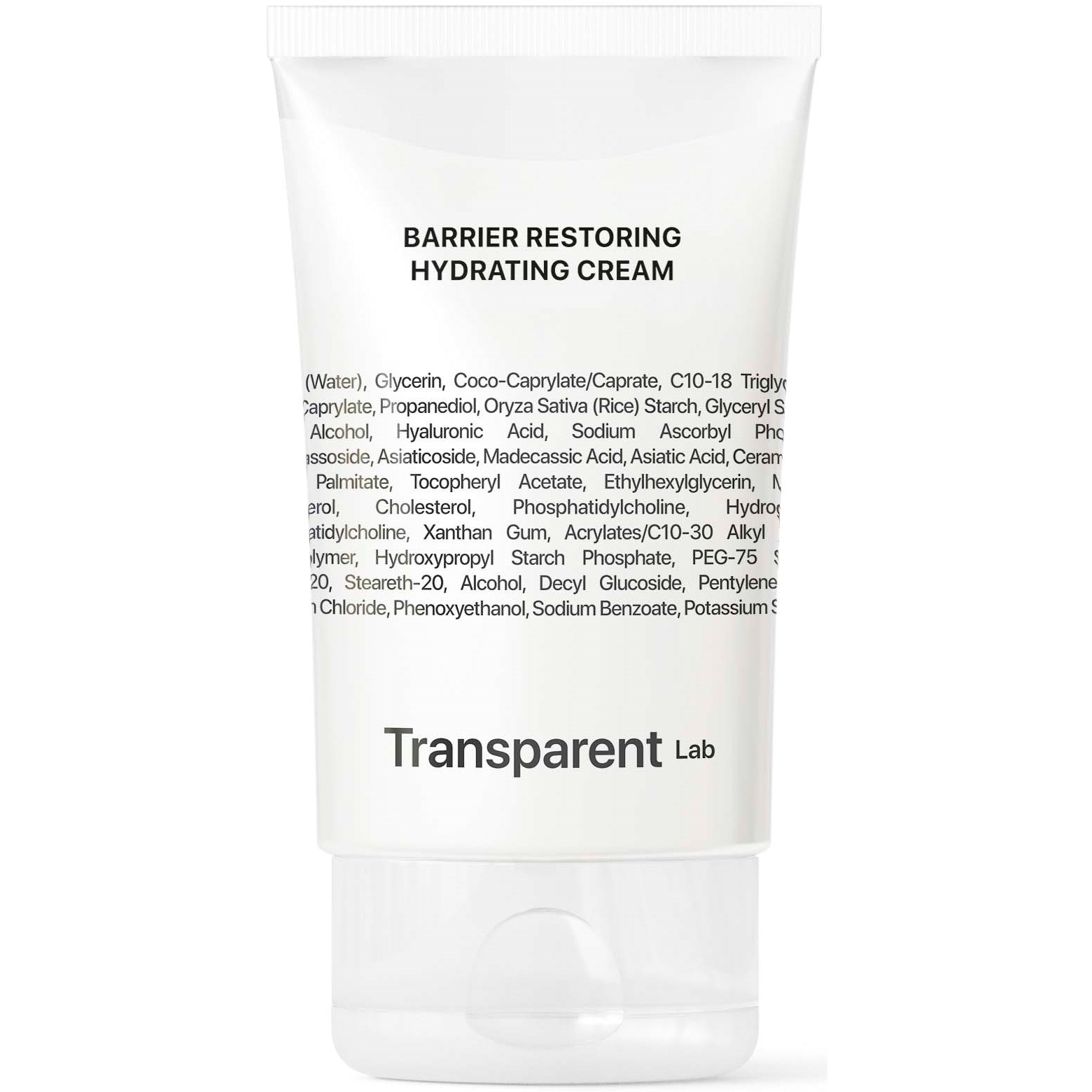 Transparent Lab Barrier Restoring Hydrating Cream 50 ml