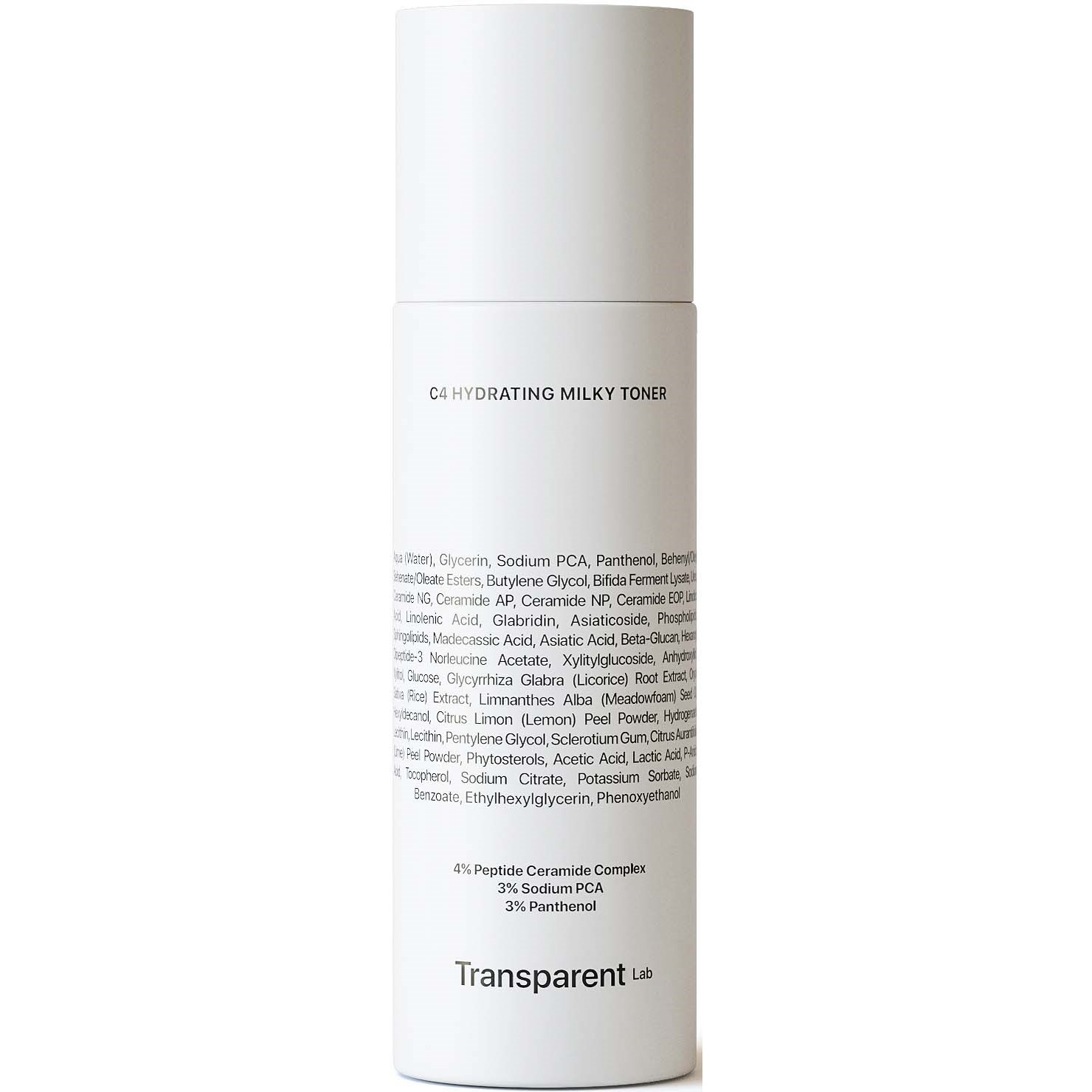 NICHE BEAUTY LAB Transparent Lab C4 Hydrating Milky Toner 135 ml billede