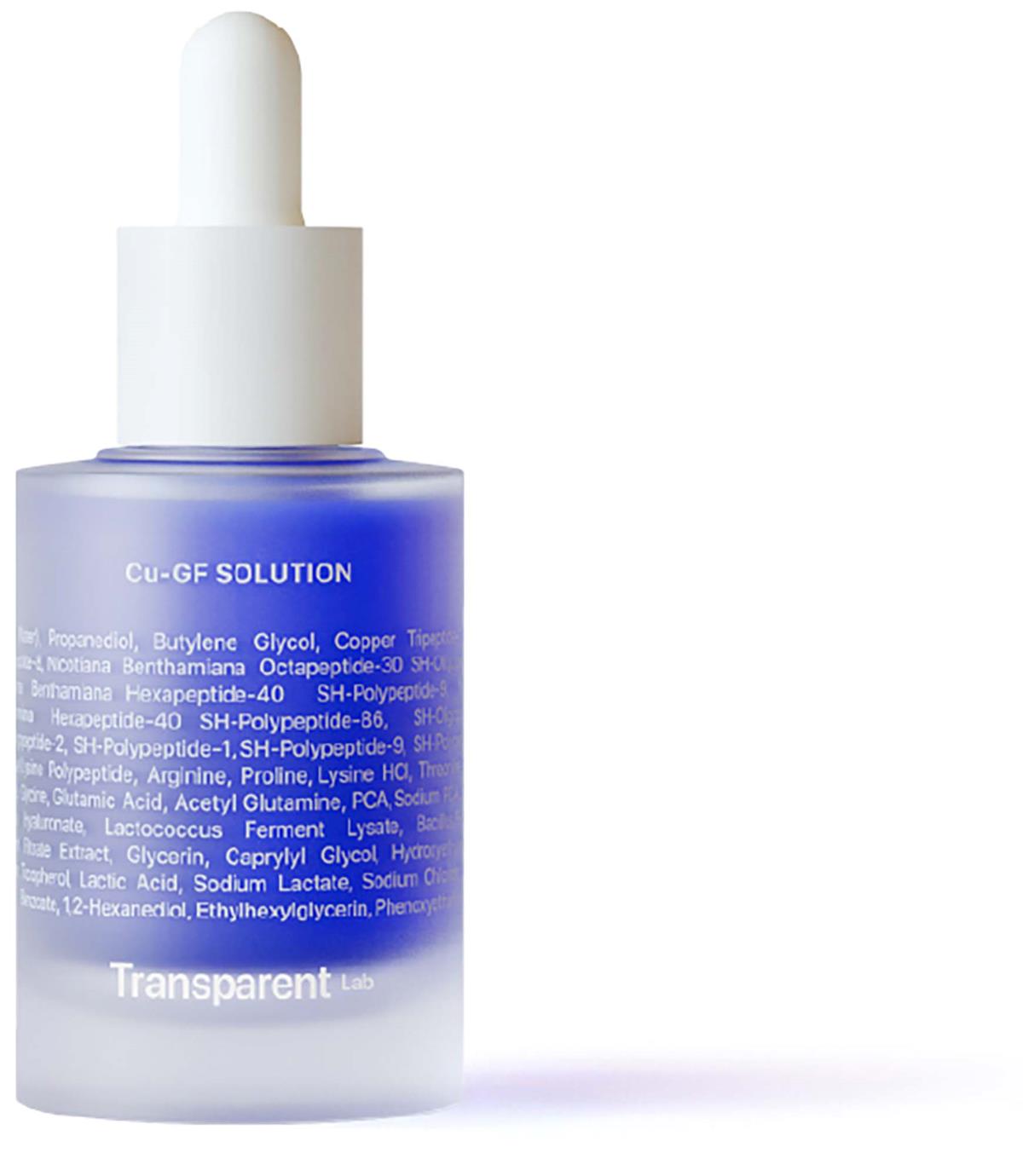 NICHE BEAUTY LAB Transparent Lab Cu-Gf Solution 30 ml | lyko.com