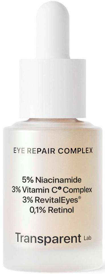 NICHE BEAUTY LAB Transparent Lab Eye Repair Complex 15 ml | lyko.com