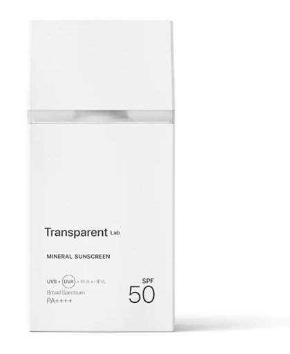 NICHE BEAUTY LAB Transparent Lab Mineral Sunscreen 100 ml