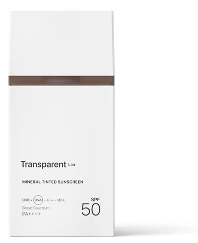 NICHE BEAUTY LAB Transparent Lab Mineral Tinted Sunscreen Dark