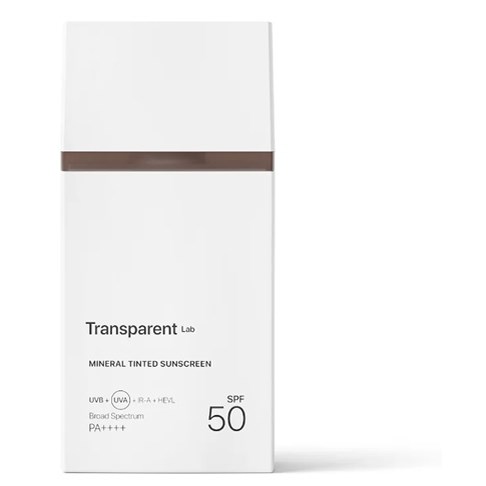 NICHE BEAUTY LAB Transparent Lab Mineral Tinted Sunscreen Dark