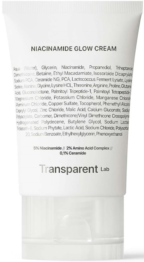 NICHE BEAUTY LAB Transparent Lab Niacinamide Glow Cream 50 ml