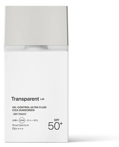 NICHE BEAUTY LAB Transparent Lab Oil-Control Ultra Fluid Cica Sunscreen 100 ml