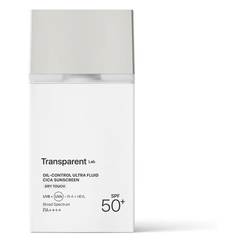 NICHE BEAUTY LAB Transparent Lab Oil-Control Ultra Fluid Cica Sun