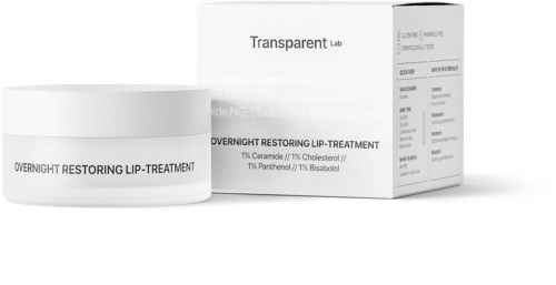 NICHE BEAUTY LAB Transparent Lab Overnight Restoring Lip-Treatment 15 ml