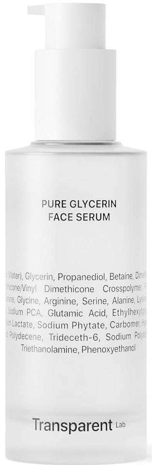 Transparent Lab Pure Glycerin Face Serum 50 ml