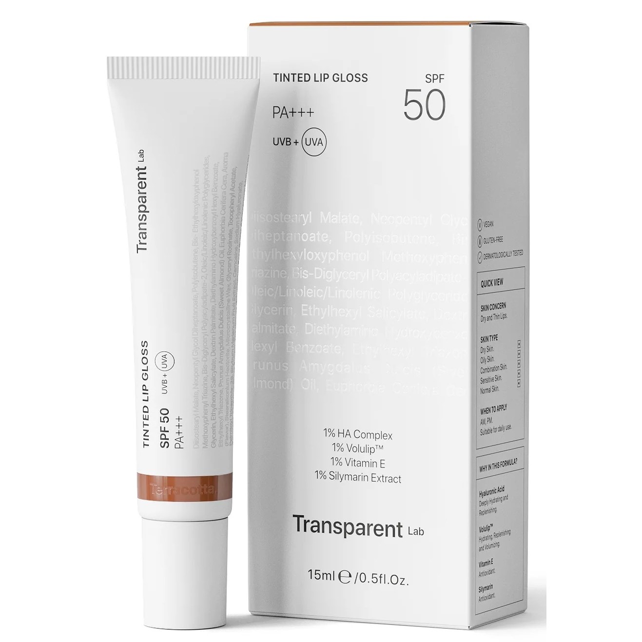 NICHE BEAUTY LAB Lipgloss Spf Terracotta