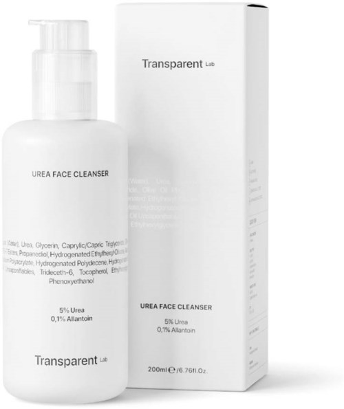 NICHE BEAUTY LAB Transparent Lab Urea Face Cleanser Milk 200 ml
