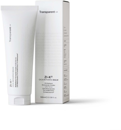 NICHE BEAUTY LAB Transparent Lab Zi-K Cica Repairing Balm 100 ml
