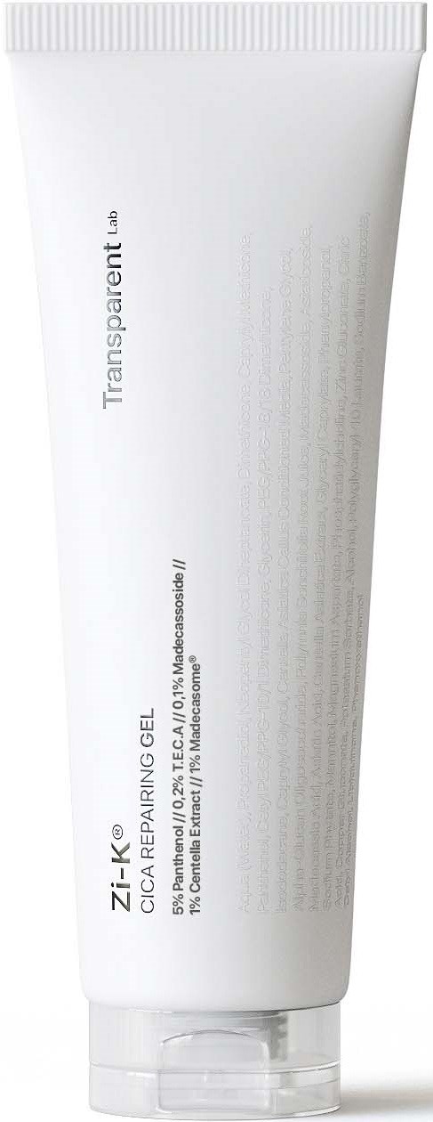 NICHE BEAUTY LAB Transparent Lab Zi-K Cica Repairing Gel 100 ml