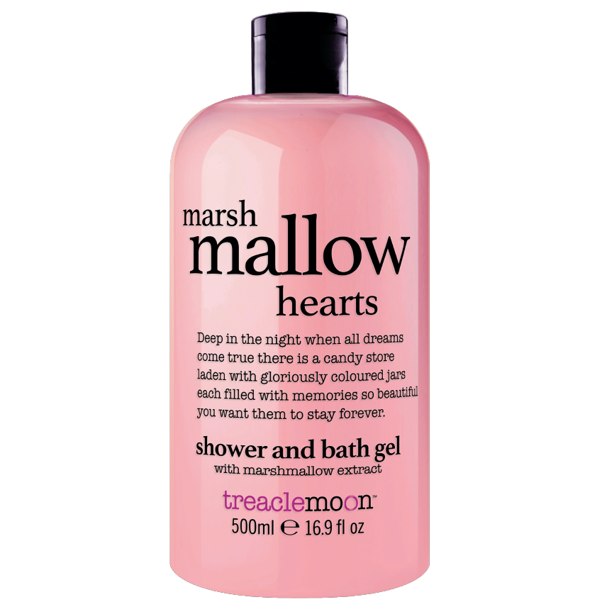 Läs mer om Treaclemoon Marsmallow Hearts Bath & Shower Gel 500 ml