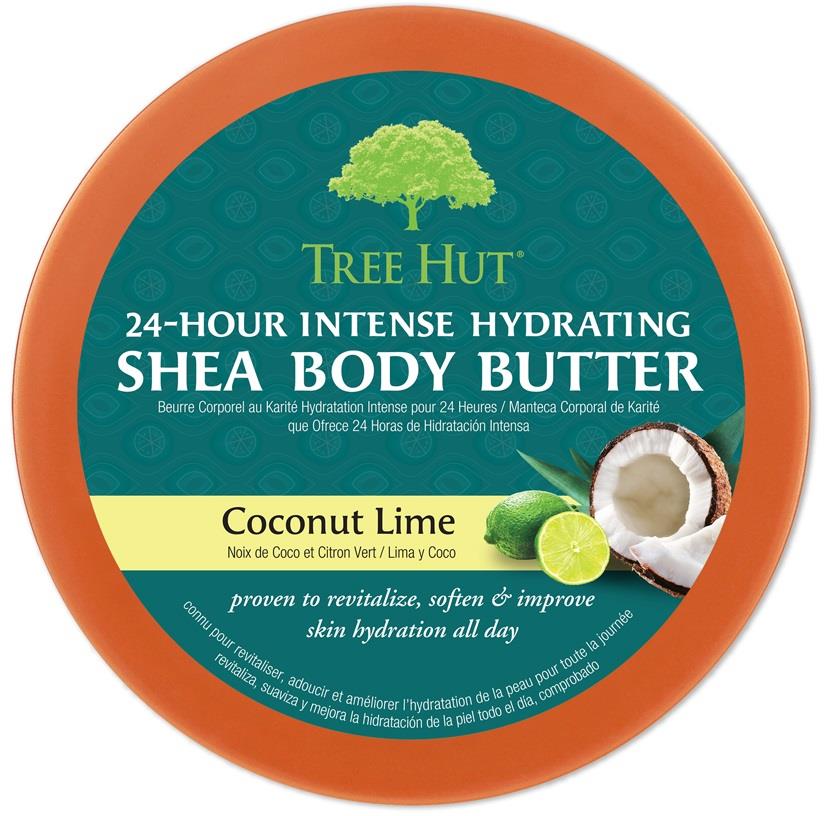 Tree Hut 24 Hour Intense Hydrating Shea Body Butter Coconut Lime    