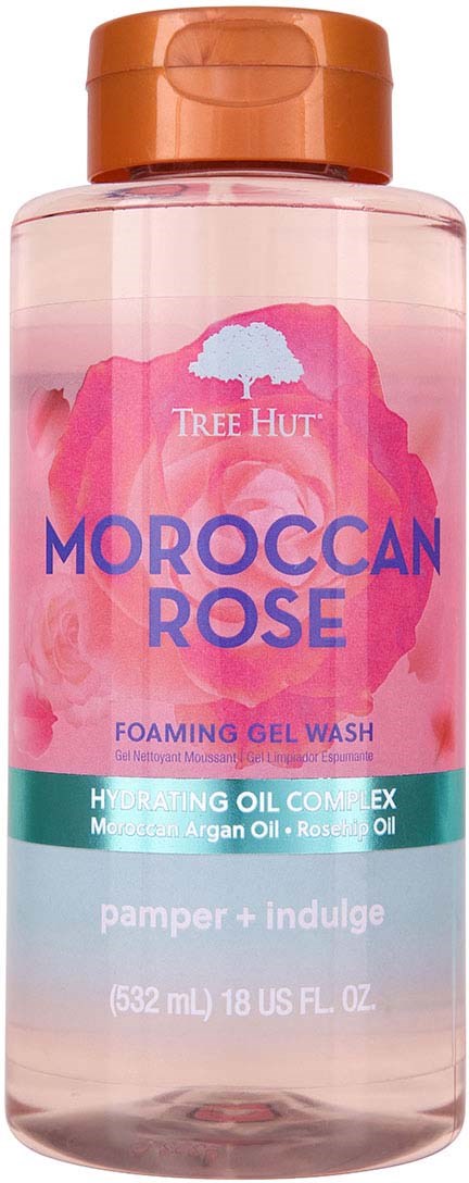 Tree Hut Foaming Gel Wash Moroccan Rose 532 ml