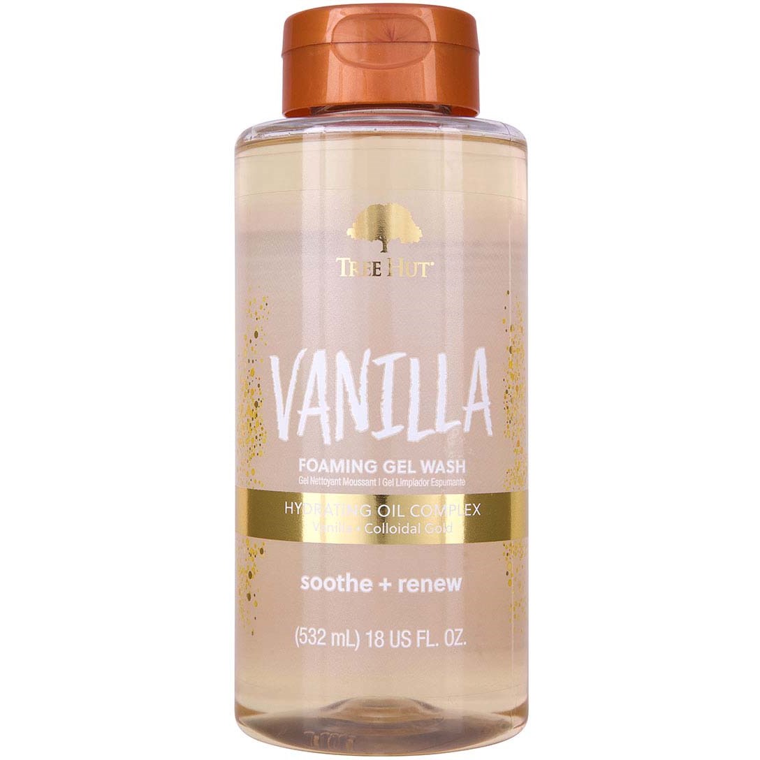 Tree Hut Foaming Gel Wash Vanilla 532 ml billede