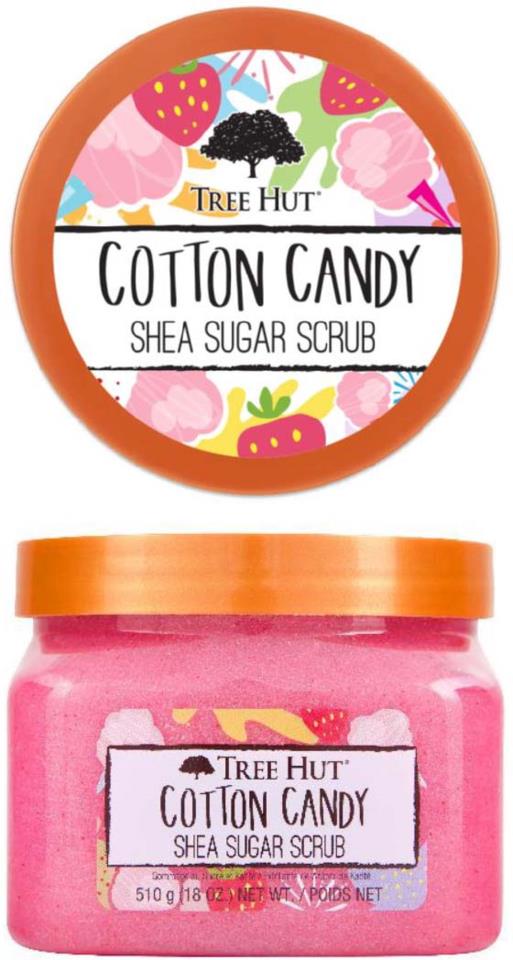 Tree Hut Shea Sugar Scrub Cotton Candy 510 g