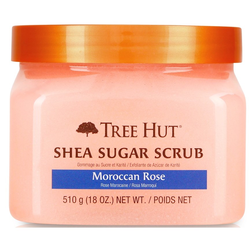 Läs mer om Tree Hut Shea Sugar Scrub Moroccan Rose 510 g