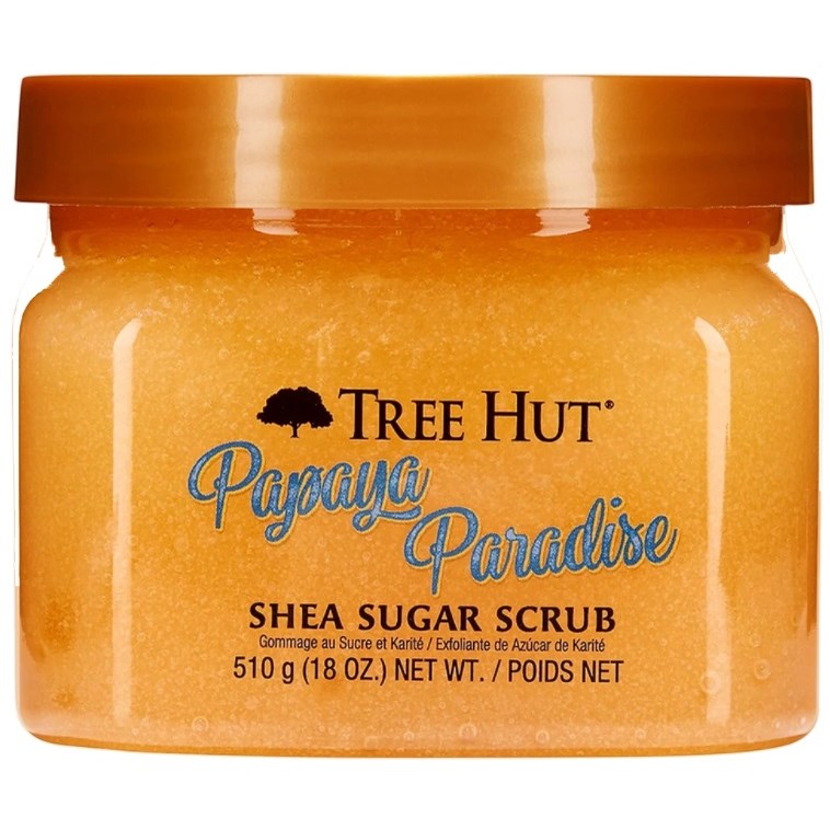Läs mer om Tree Hut Shea Sugar Scrub Papaya Paradise 510 g