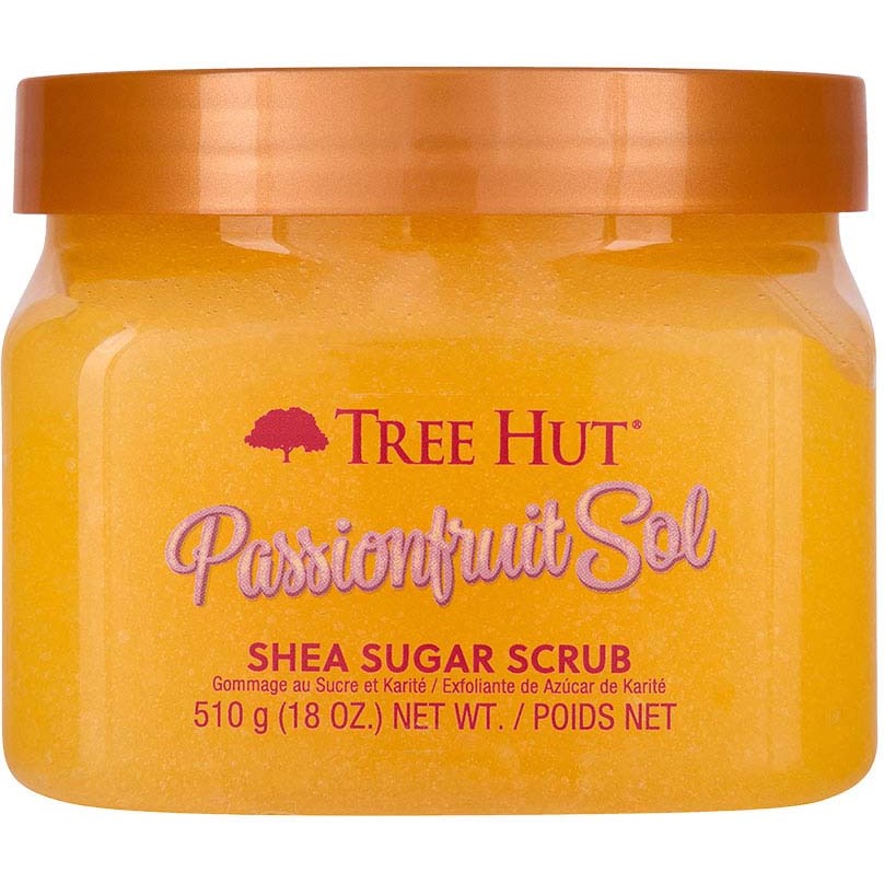 Tree Hut Shea Sugar Scrub Passionfruit 510 g billede