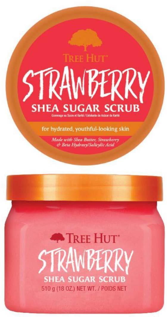 Tree Hut Shea Sugar Scrub Strawberry 510 G