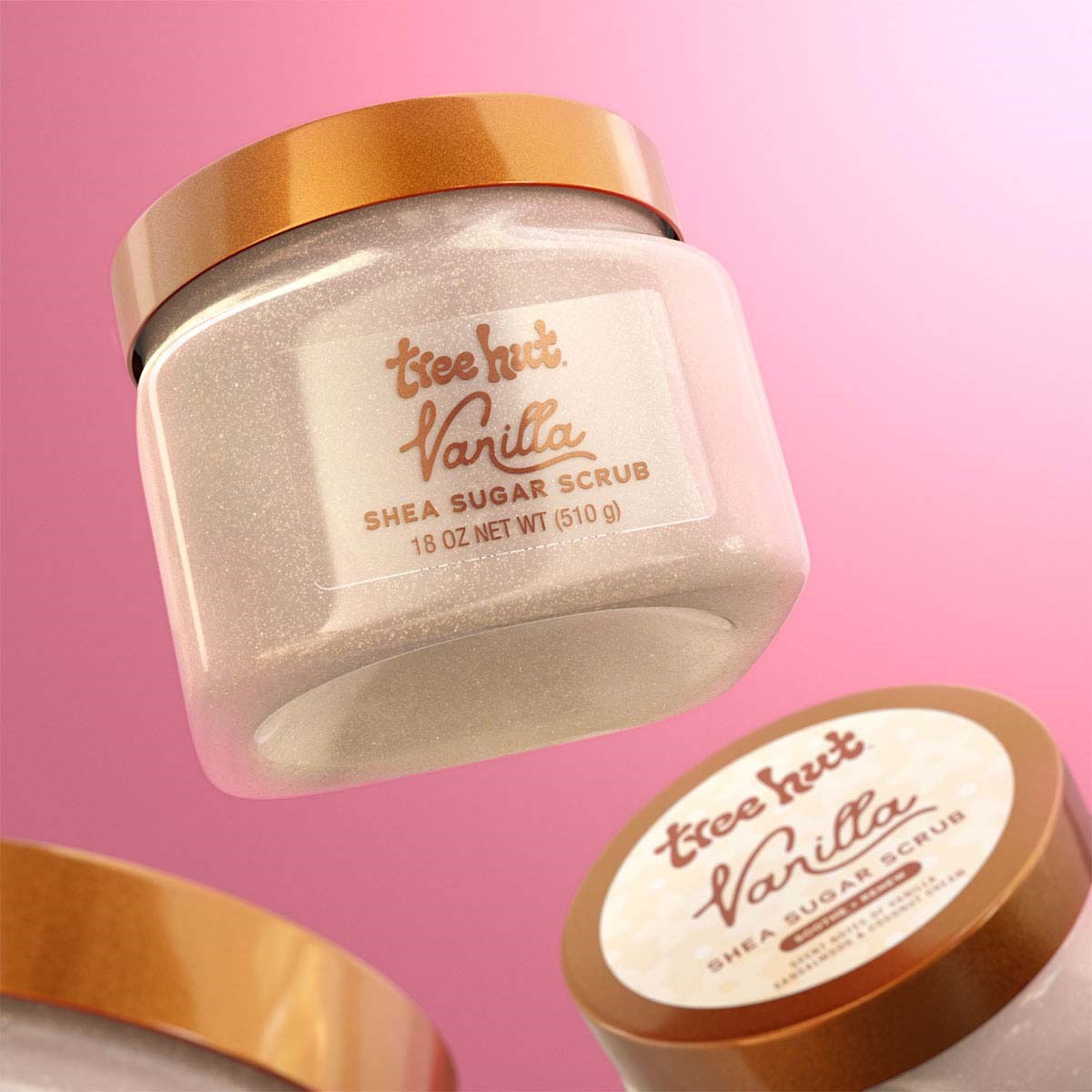 Tree Hut Shea Sugar Scrub Vanilla 510 g (obrázok 4)