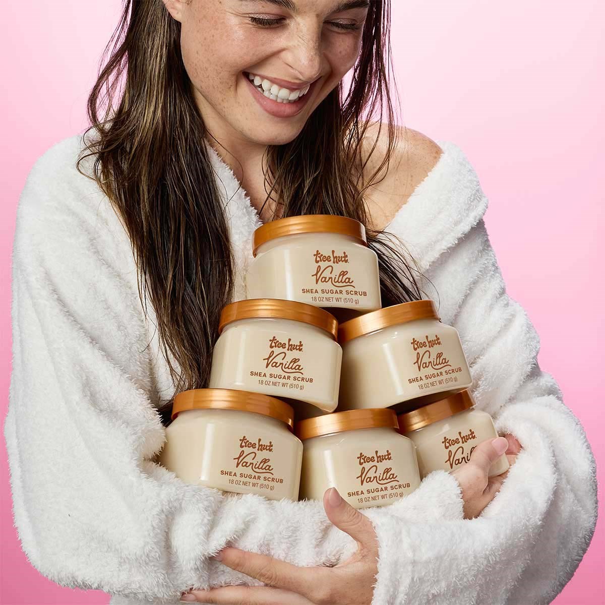 Tree Hut Shea Sugar Scrub Vanilla 510 g (obrázok 5)