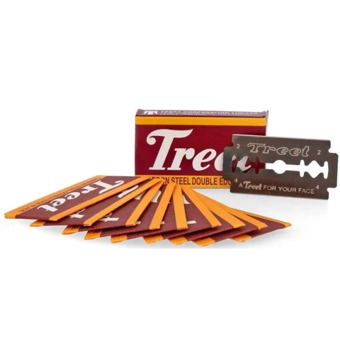 Treet Carbon Steel Double Edge Razor Blades 5-Pack från Treet
