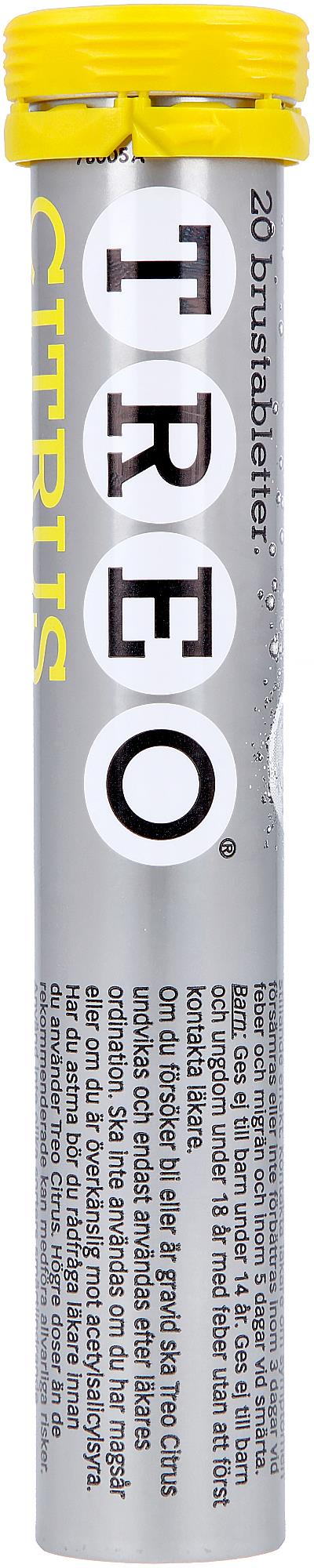 TREO Citrus Brustablett 20 st