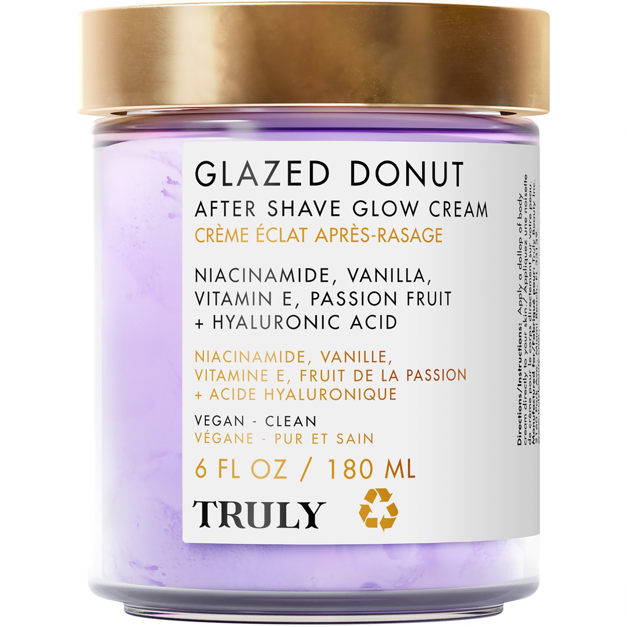 Truly Glazed Donut After Shave Glow Cream 180 ml