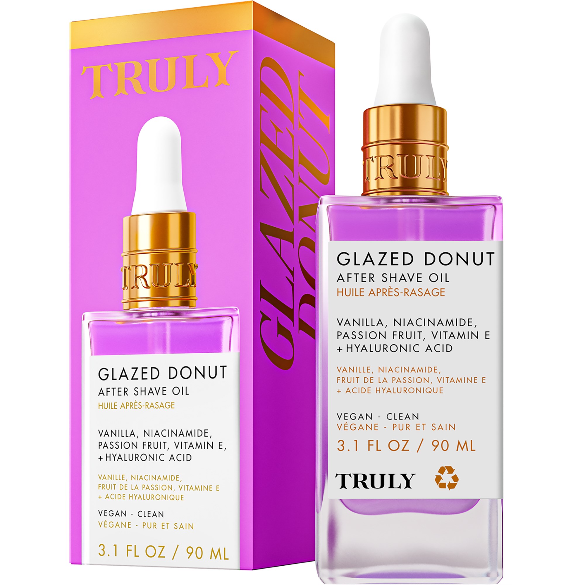 Truly Glazed Donut After Shave Oil 90 ml (obrázok 2)