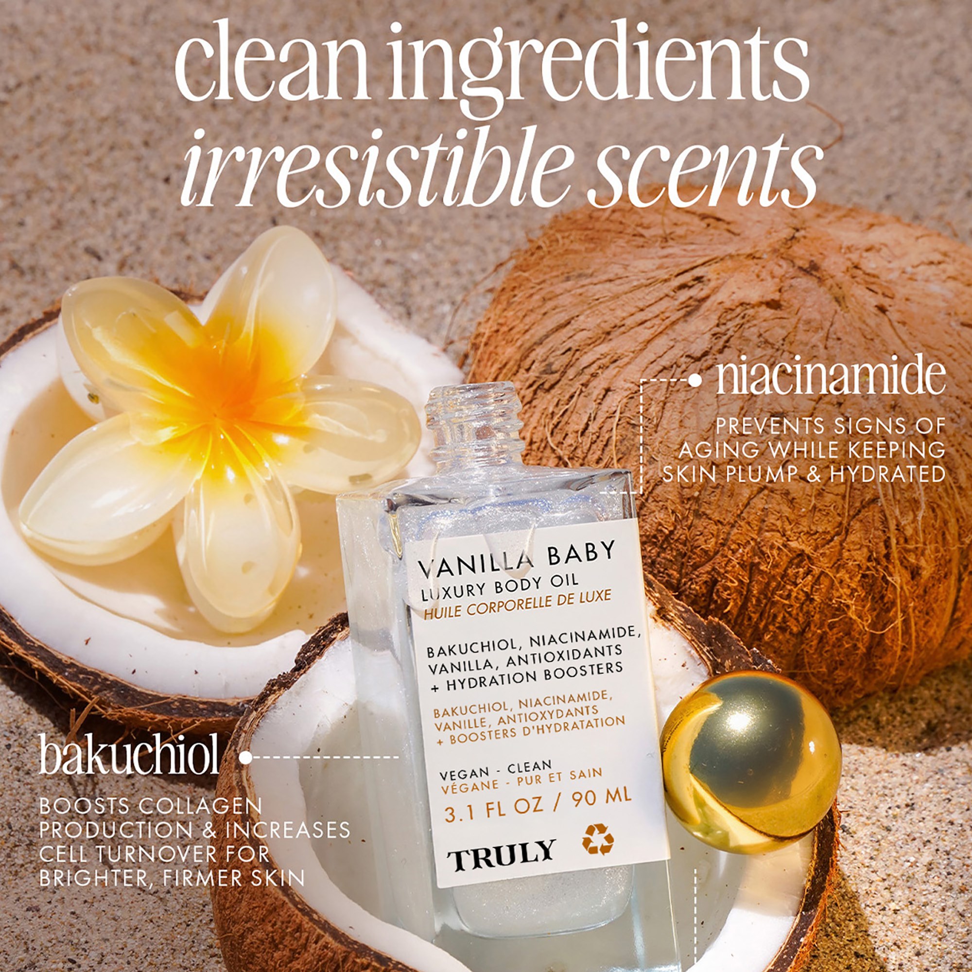 Truly Vanilla Baby Body Oil 90 ml (obrázok 4)