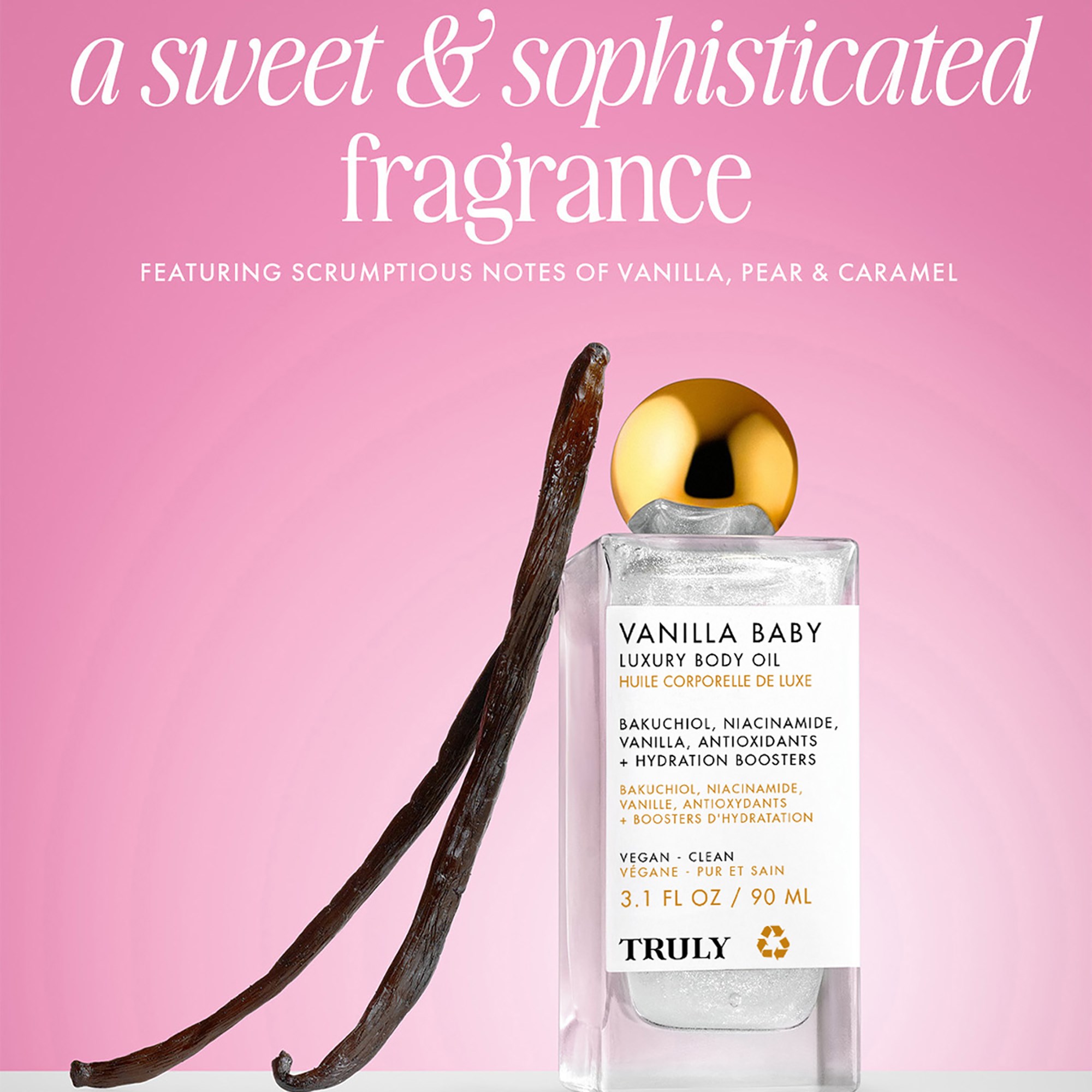 Truly Vanilla Baby Body Oil 90 ml (obrázok 9)