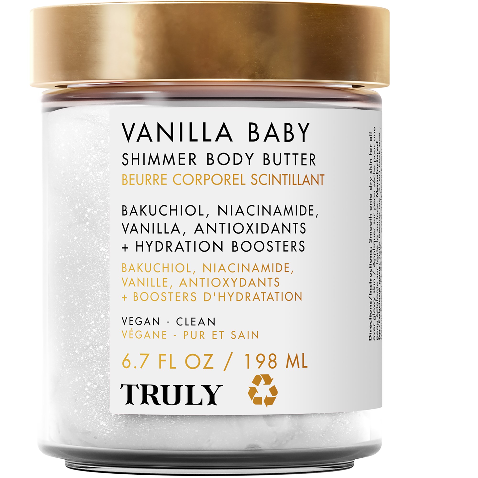 Truly Vanilla Baby Shimmer Body Cream 198 ml