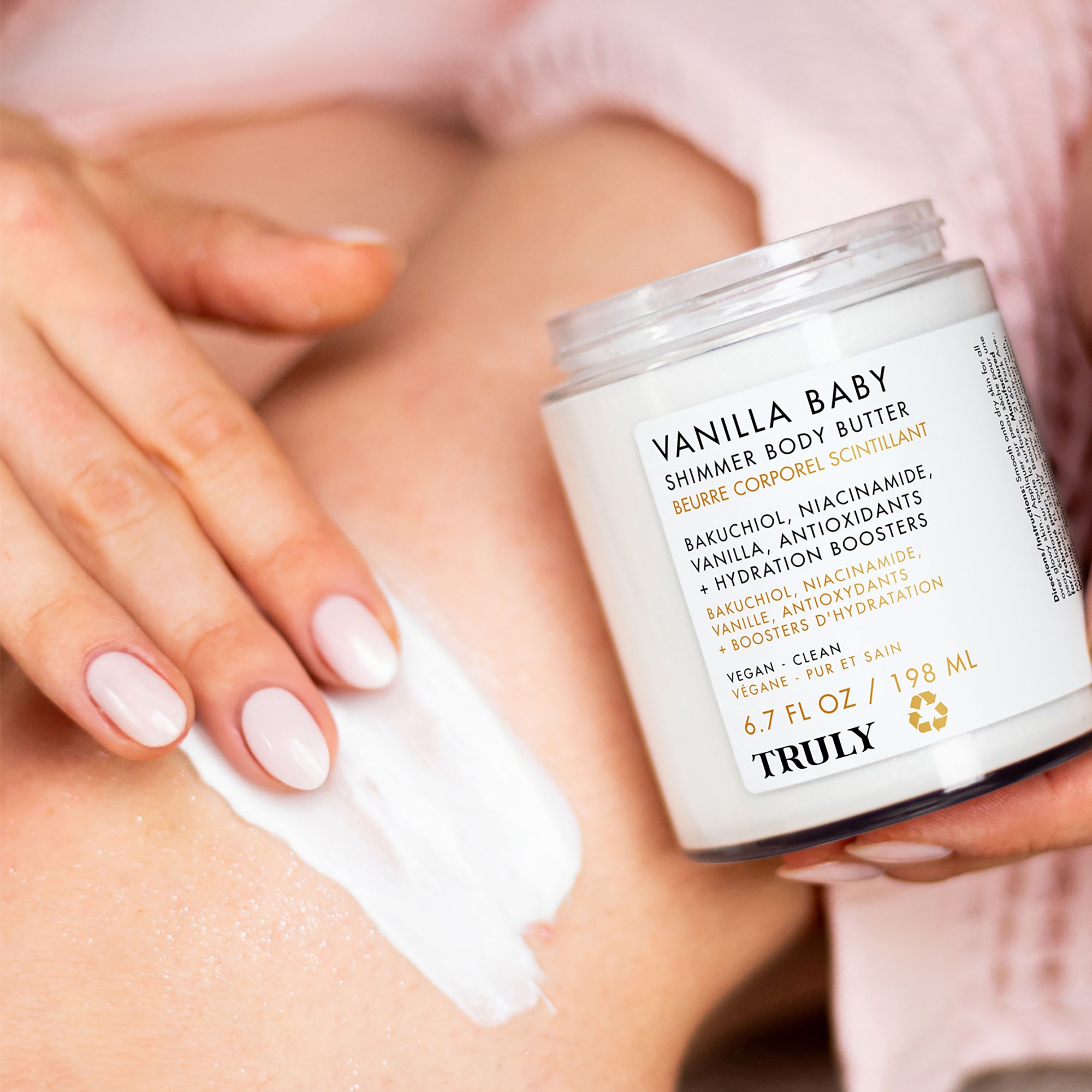 Truly Vanilla Baby Shimmer Body Cream 198 ml (obrázok 5)