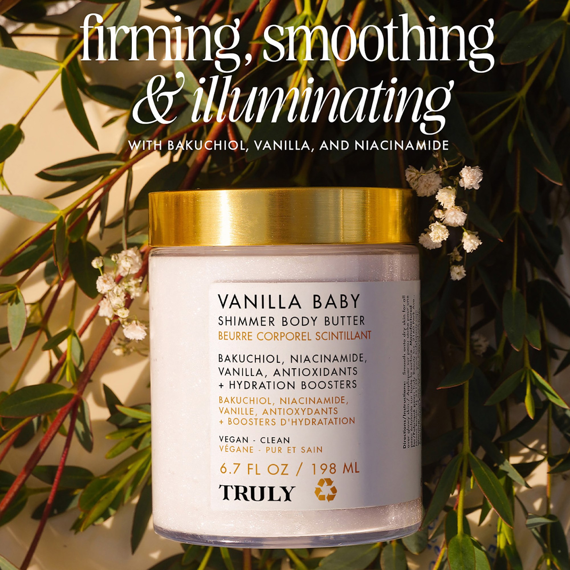 Truly Vanilla Baby Shimmer Body Cream 198 ml (obrázok 6)