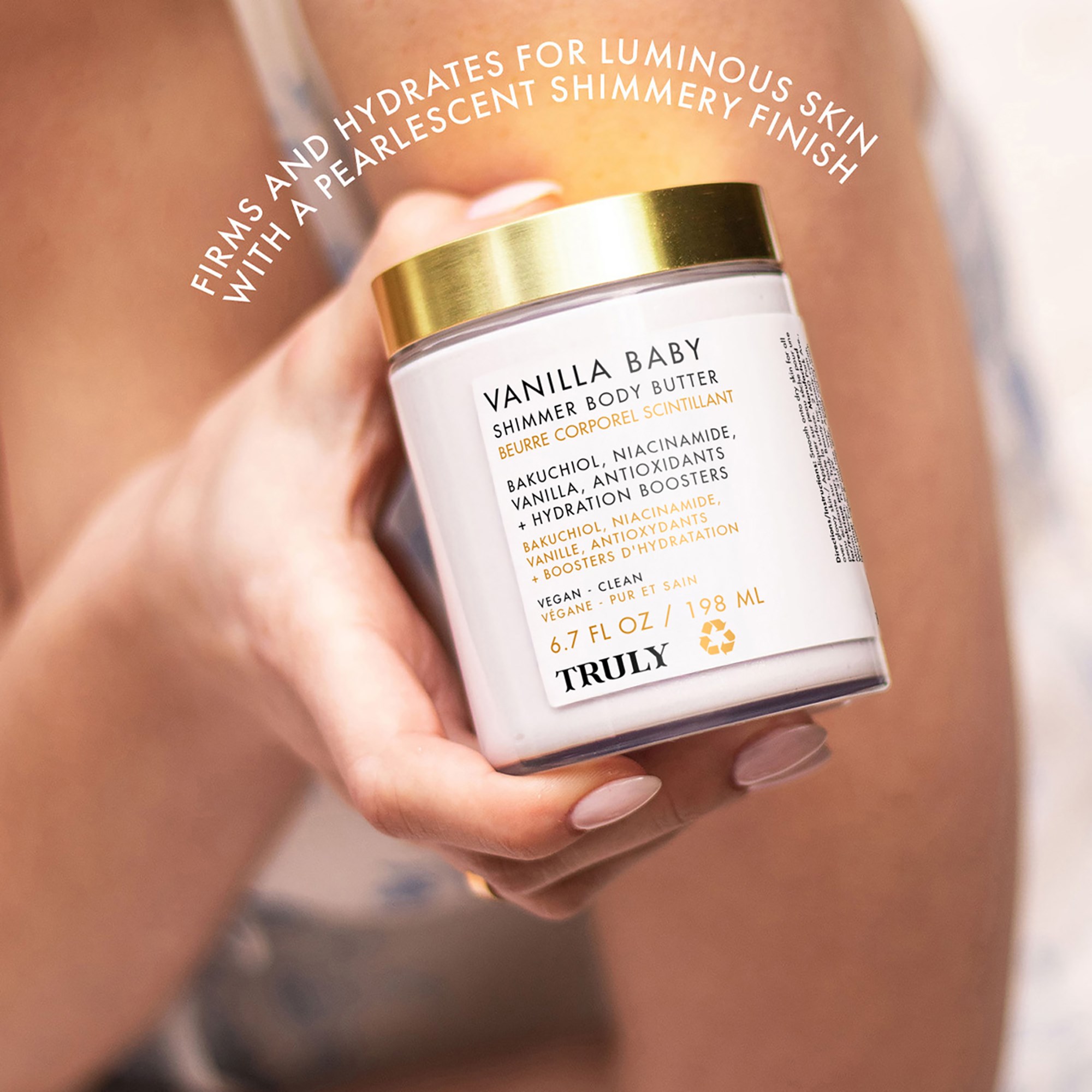 Truly Vanilla Baby Shimmer Body Cream 198 ml (obrázok 9)