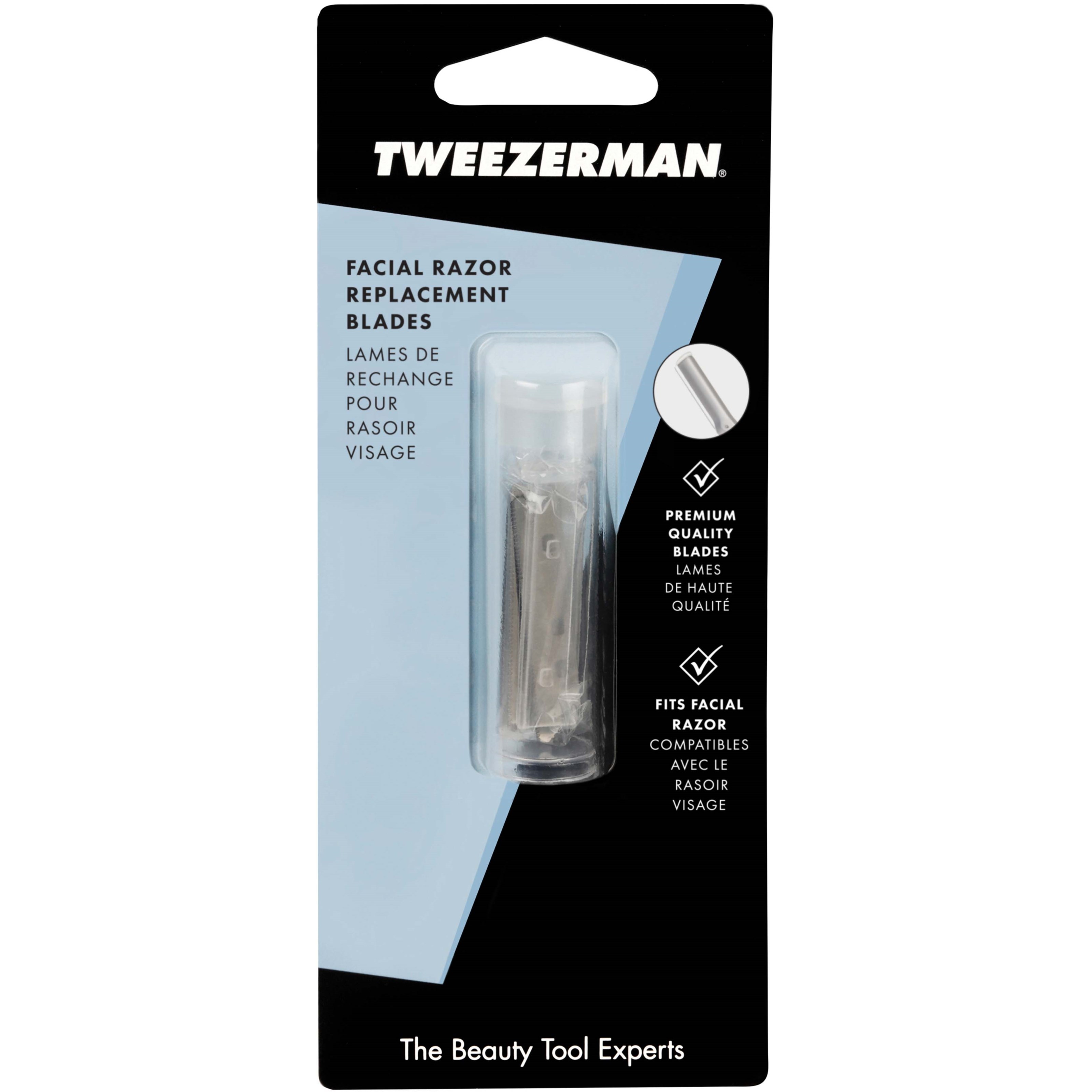 Tweezerman Facial Razor Replacement Blades (obrázok 3)