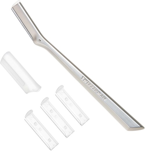Tweezerman Facial Razor Silver
