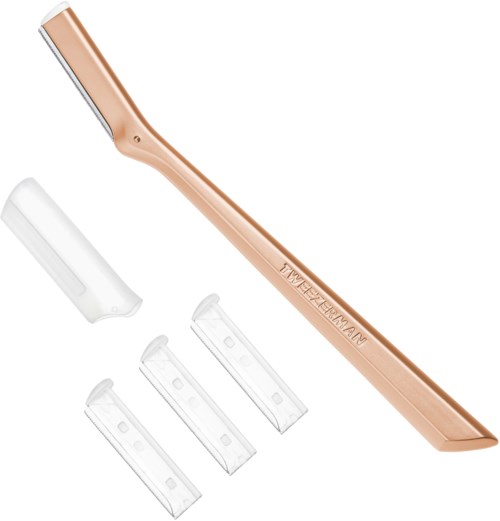 Tweezerman Facial Razor Rose gold