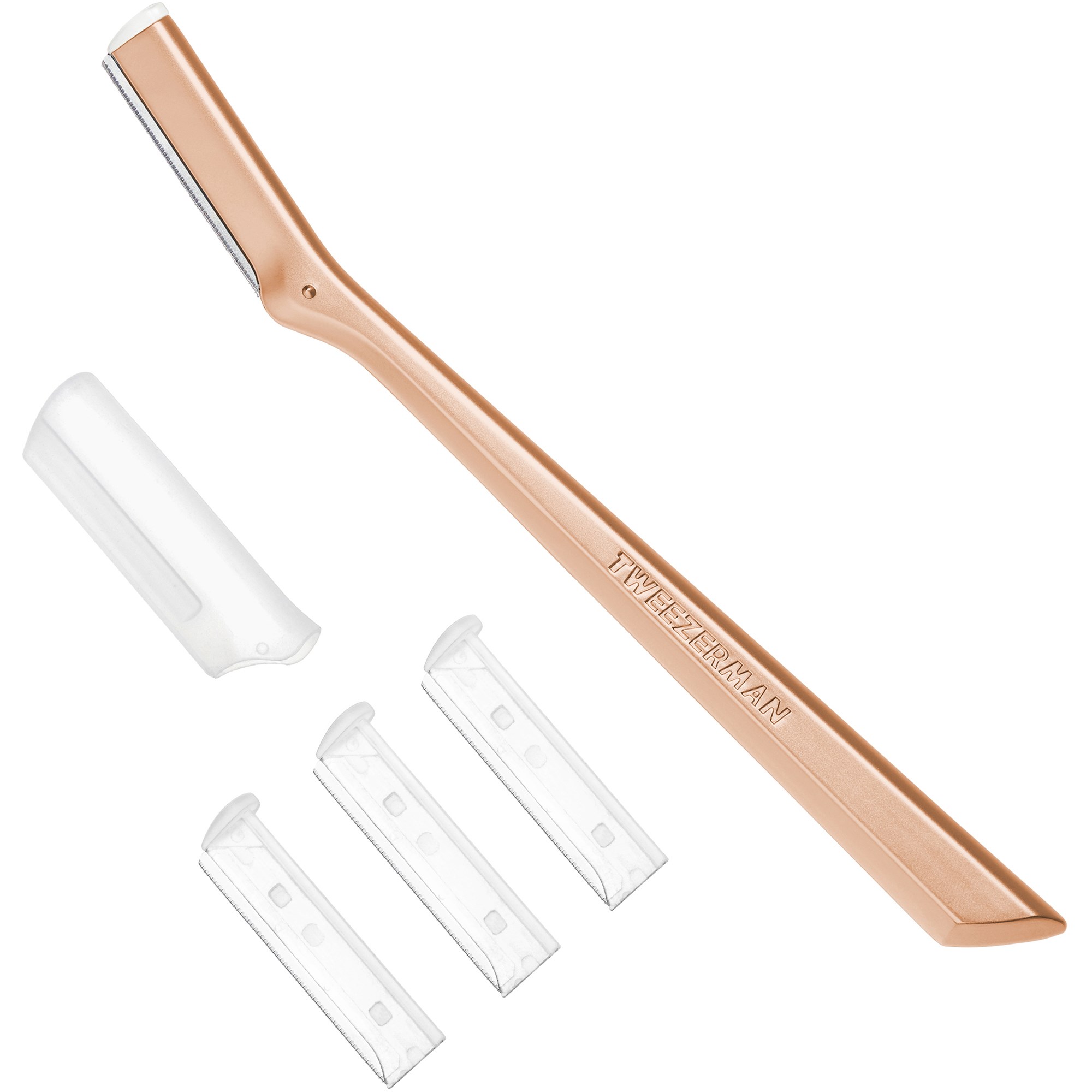 Tweezerman Rose Gold Facial Razor