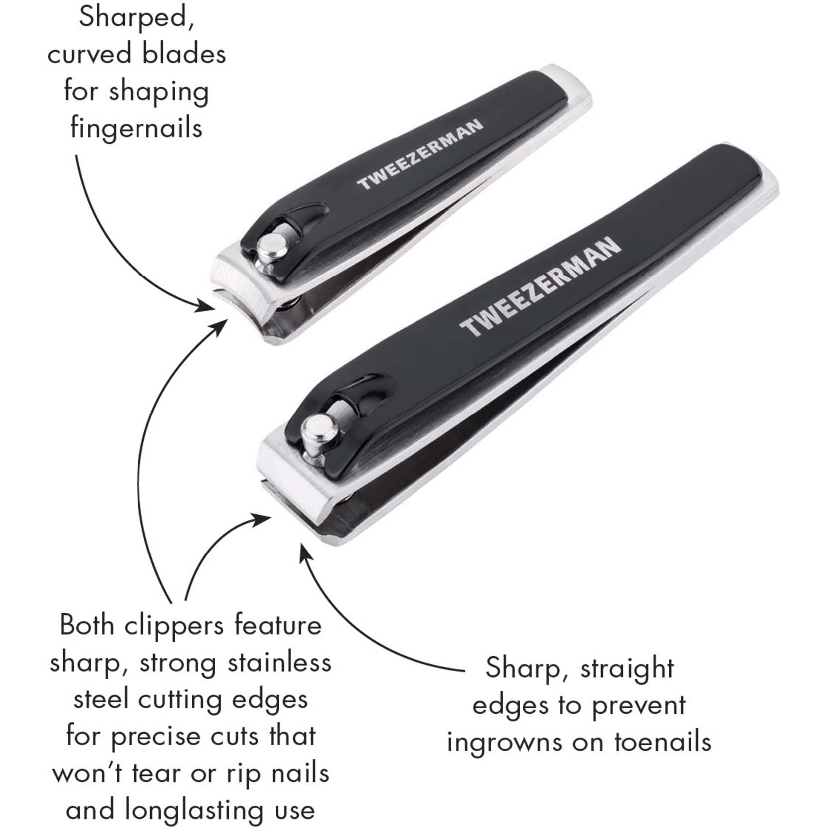 Tweezerman Combo Clipper Set Black (obrázok 5)