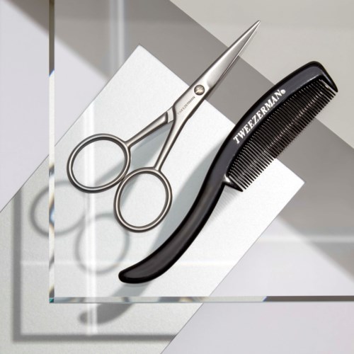 Ножницы для бороды Tweezerman Gear Collection Moustache, нержавеющая сталь — фото 6