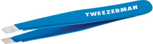 Tweezerman Mini Slant Tweezer Bahama Blue