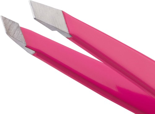 Tweezerman Mini Slant Tweezer Neon Pink