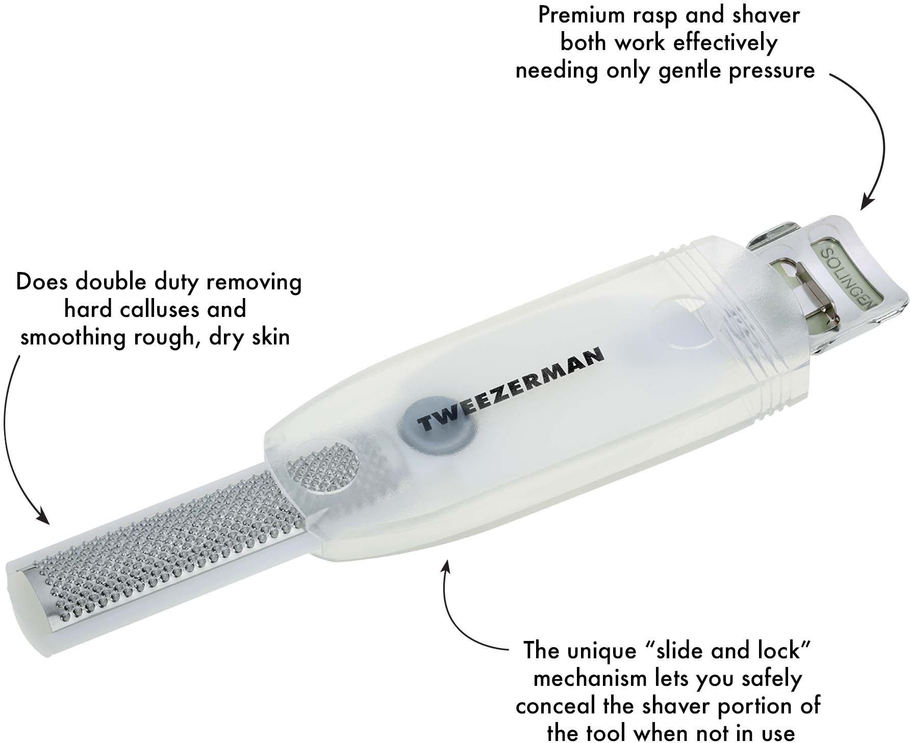 Tweezerman® Safety Slide Callus Shaver Rasp, 1 ct - Kroger