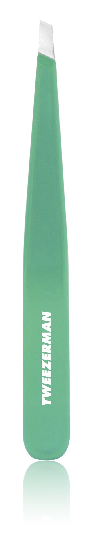 Tweezerman Slant Stainless Steel Emerald Green