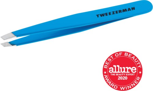 Tweezerman Slant Tweezer Blue Jewel