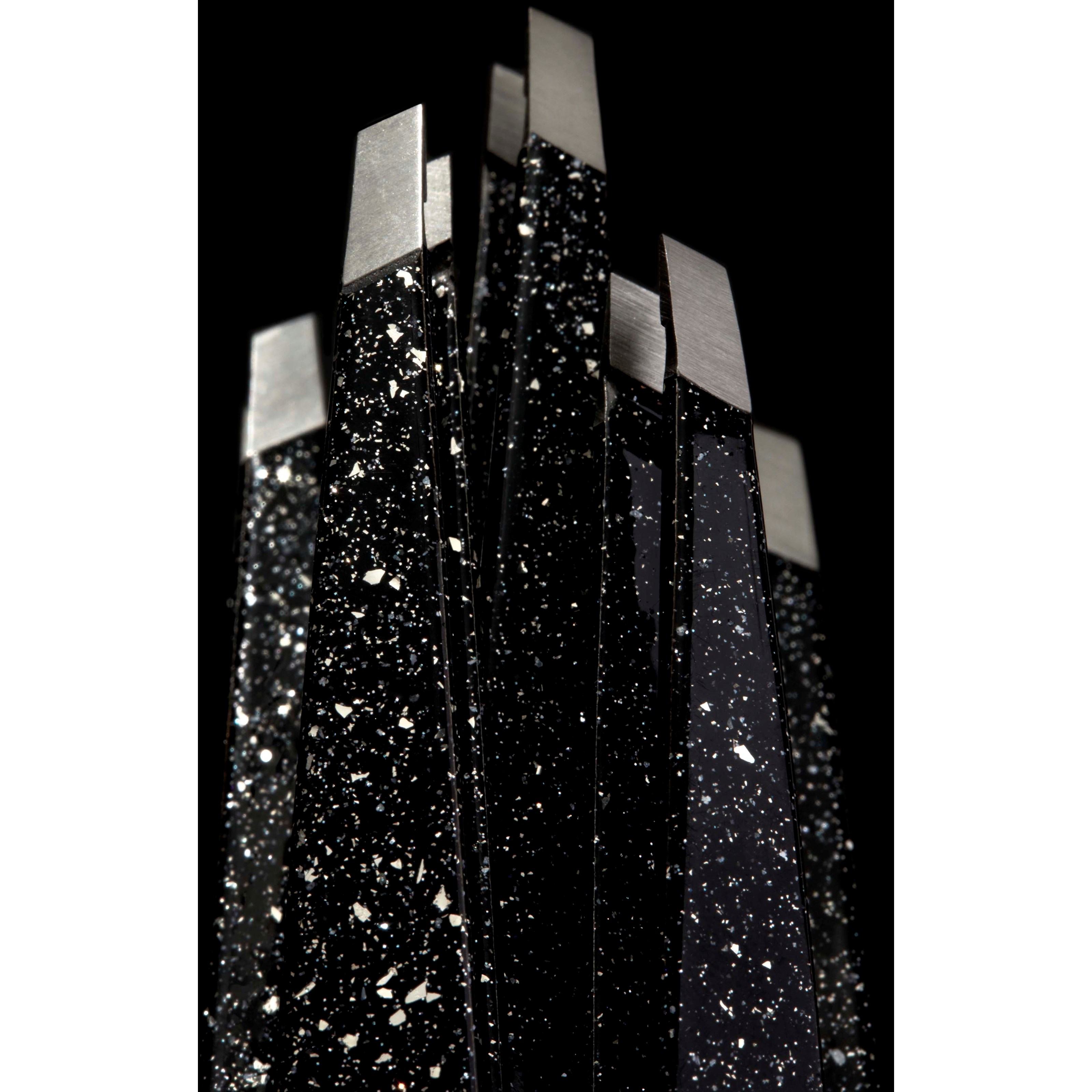 Tweezerman Slant Tweezer Sparkling Black (obrázok 8)
