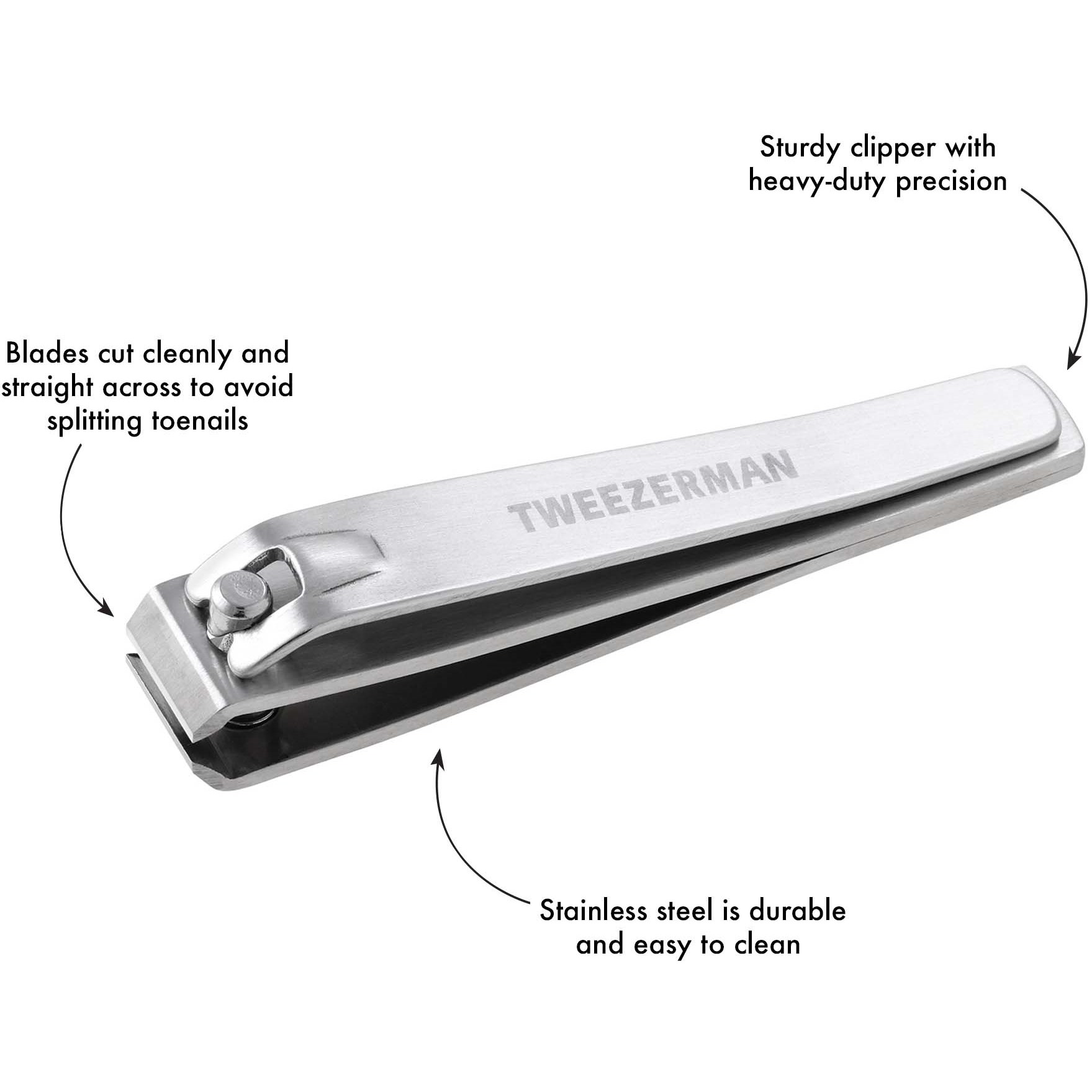Tweezerman Stainless Toenail Clipper (obrázok 3)